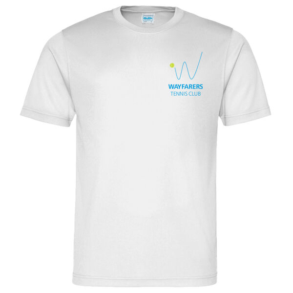 Men's Classic Team Sports T-shirt - White Thumbnail