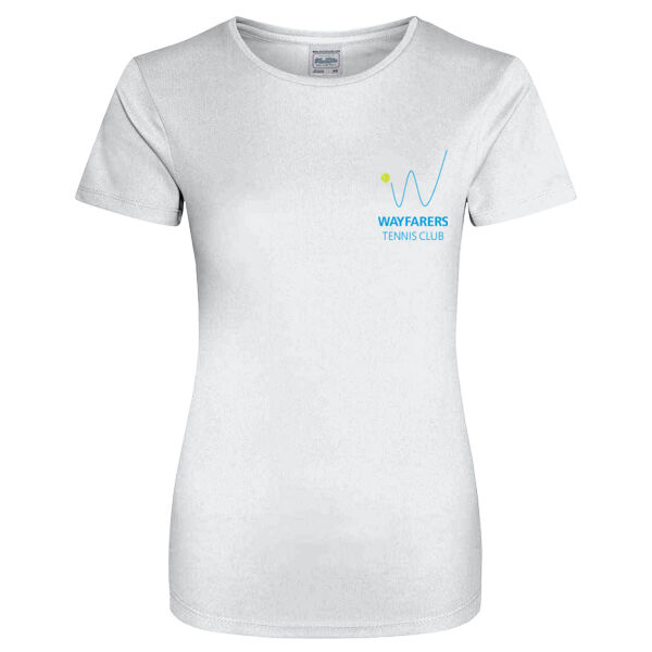 Women's Classic Team Sports T-Shirt - White Thumbnail