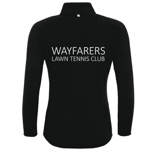 Wayfarers Lawn Tennis Club - Women's Cool 1/2 Zip Sweatshirt Thumbnail