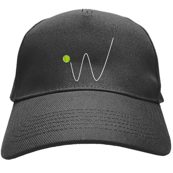 Wayfarers Lawn Tennis Club - Black Embroidered Cap Thumbnail
