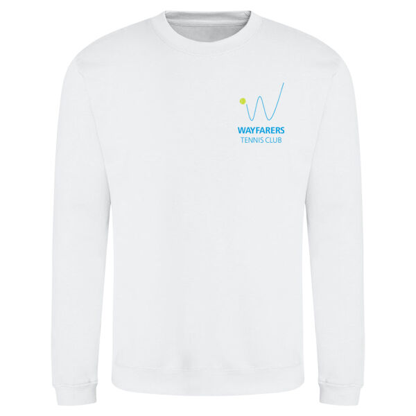 Unisex Sweatshirt - White Thumbnail